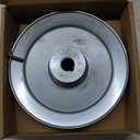 AB600-5/8 Single Groove Web Sheaves,v Belt Pulley 5/8" bore 6 OD,Motor Pulley Carbon Steel for A B 5L 4L V-Belts