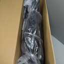 Vive Mobility Steel Rollator Walker with Seat - Foldable, Narrow, Rolling Senior Walker for Small Spaces - 4 Wheel Lightweight Adult Easy Drive with Underseat Storage, Adjustable Height (Black)