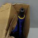 34" Extendable Ice Scrapers for Car Windshield 2-in-1 Snow Brush for Car Snow Scraper for Car Snow Scraper and Drush with Ergonomic Foam Grip for Cars, Trucks, SUVs with 360 Pivoting Brush Head Blue