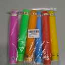 42Pcs LED Glow Sticks Pop Tubes Pack - Light up Party Favors for Kids 4-8 8-12, Toddlers Goodie Gift Bag Stuffer Fillers, Neon Party Decorations Toys Gifts for Halloween, Birthday, Dance