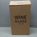 UMI UMIZILI 12 Ounce - Set of 12, Classic Durable Red/White Glasses For Party