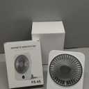 Portable Fan for Travel: Magnetic Small Rechargeable Fan & Cruise Essentials, 5000mAh Battery Operated Fan, Ultra-Thin Mini Desk Travel Fan for Sleeping, Must Have for Carnival Disney Cruise 2026