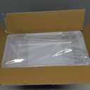 4 PCS Deep Drawer Organizer Bin Adjustable Sliding Drawer Organizers Clear Expandable Transparent Organizer Trays for Home Office Kitchen Makeup Storage Tools