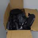 Foldable Rollator Walker for Seniors with Seat, Lightweight 2 in 1 Rolling Walkers Wheelchair Combo for Adult, Transport Chair with Brakes, Adjustable Seat and Handle, 300 Lb. Weight Capacity, Grey