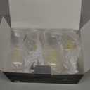 8 Pack ST19(ST58) Vintage LED Edison Light Bulbs, Neutral White 4000K, Dimmable 600LM, CRI 80+, 6W Equivalent to 60W, E26 Base Clear Plastic, Antique Decorative LED Filament Bulbs for Home