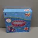 Big Summer 3 Rings Kiddie Pool, 48X12, Kids Swimming Pool, Inflatable Baby Ball Pit Pool, Small Infant Pool (Pink)