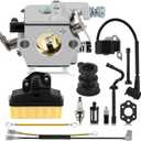 Carbhub Carburetor for Stihl 021 023 025 MS210 MS230 MS250 Chainsaw Carb with 1123 160 1650 Air Filter Ignition Coil Fuel Line Tune Up Kit Replace Walbro WT286