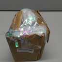 Balloon weights, 12 pieces, aluminum foil, suitable for birthday parties, gatherings, weddings, dinners and other occasions, weight 0.36lb (Lridescent 12pcs)