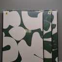 Large Framed Green and White Abstract Wall Art for Living Room, Set of 3 Minimalist Canvas Prints Paintings Artwork for Walls, Mid-Century Modern Pictures for Entryway, Hallway Wall Decor 24x36 In (Block)