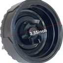 Replacement Parts 5 Fins Blade with 2 16oz cups, Compatible with Ninja Blender QB3000/QB3000SSW/QB3004/QB3005