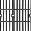 SafBbcue 18 Inch Grill Grates for Charbroil Performance 2 Burner 463625217, 463673519, 463625219, 463673017, G470-0003-W1, G470-0002-W1 G321-0005-W1 Grill Parts, Performance 300 2-Burner Gas Grill, Size: 18" x 15.8"