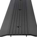 Barzen Aluminum Threshold Strip - Exterior Door Threshold 36 inch for Doorways & Commercial Use - Aluminum Door Sill - ADA Wheelchair Compliance - Black Anodize, 4" Wide x 36" Long