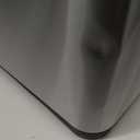 EKO Mirage-T 50 Liter / 13.2 Gallon Touchless Rectangular Motion Sensor Trash Can, Brushed Stainless Steel Finish