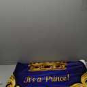 Personalized Baby Blankets for Girls Boys, Custom Baby Blanket with Name Swaddle Toddler Fleece Blanket Personalized Gift Blue Gold Prince Crown (30"x40", Option 8)