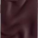 Caseative for iPhone 15 Case,Water Ripple Pattern Wave Phone Case (Wine Red)