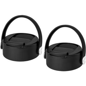 Flip Lids with Handle for Hydro Flask 12 16 20 32 40 64 oz Wide Mouth Bottles,Replacement Lids for 2.28"Wide Mouth Sport Bottles Water Bottle Accessories