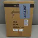 KKTONER Bamboo Bed Table Tray Breakfast Tray with Folding Legs Bed Tray for Eating and Laptop Serving Trays for Bedroom Snack Tray Bed Table Drawing Table (40)