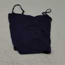 SUUKSESS Women Sexy Square Neck Tank Top Summer Y2K Going Out Basic Cami Shirt (Navy)