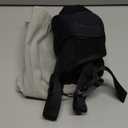 SARISUN Travel Pillows for Airplanes, Airplane Pillow for Long Flight, Airplane Head Strap with Eye Mask for Sleep, Travel Neck Pillow for Car Road Trip, 360° Support Headrest, Stop Bobblehead, Black