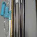 Pet Hair Remover for Carpets with 3 Lengths Adjustable Handle (23-54") - Stand-Up Tool to Remove Matted Dog & Cat Hair from Deep Pile Rugs, Stairs, Under Furniture