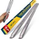 Tire Iron Spoons Changing Tire Lever Bar Set Repair Tool Kit Tyre Changer Remover Heavy Duty Metal Steel for Motorcycle Bike Scooter Bicycle Mower (2pc 11.7 INCH)