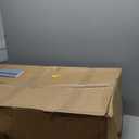 Artificial Fiddle Leaf Fig Tree 5FT, Faux Fig Tree Indoor with Natural Wood Trunk & Realistic Leaves with Moss Pot Fake Ficus Tree Large Faux Floor Plant for Living Room Home Decor, House Plant