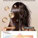 High Speed Hair Dryer, 160000RPM Fast Drying Blow Dryer, Negative Ions for Frizz-Free with Less Damage, Low Noise 2 Speeds & 4 Temps, Lightweight, with Diffuser & Concentrator Nozzle for Home & Travel