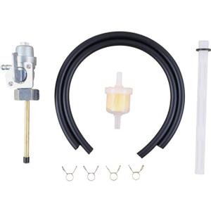Gas Fuel Valve Petcock 16950-388-015 16950-410-015 Compatible with Honda FourTrax 300 TRX300 2x4 TRX300FW 4X4 1988-2000 16950-393-015
