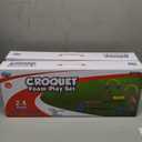 Misco Toys Foam Croquet Set Classic Outdoor Lawn and Party Game for Kids NIB 2pc