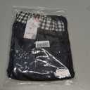 Wide Leg Slacks Pants for Women Pull on High Waisted Business Trousers with 3 Pockets for Casual Office Wear (Black, S)