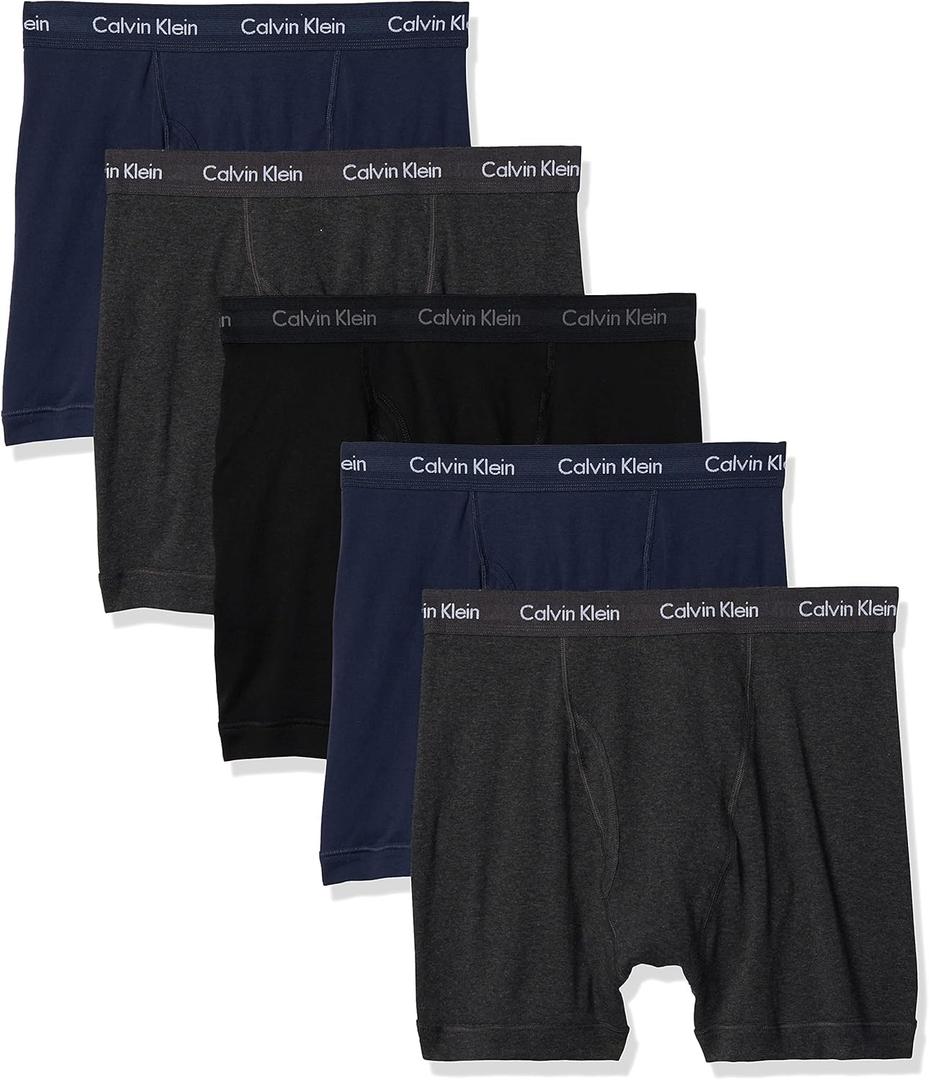 Calvin Klein Men's Underwear Cotton Classics 5-pack Boxer Brief (M)