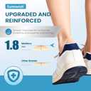 Sumiwish Hydrocolloid Blister Bandages for Feet - Extra Cushioning for Foot, Toe, & Heel Protection - Ideal for Blister Prevention & Recovery - Water Resistant Bandages (32 Count, Heel Pack)