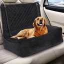 Dog Car Seat for Large/Medium Dogs, Dog Car Bed for Backseat Washable Pet Travel Safety with Storage Pockets for Easy Cleaning Fits for All Cars(47 * 20 * 7.9 Inch)