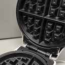 SugarWhisk Thick Belgian Waffle Maker with 3 Removable Plates, 7” Non Stick Belgian Waffle Iron Removable Plates, 3 in 1 Mini Donut Maker Machine, Cake Pop Maker Machine Set with Accessories & Tools