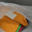 24 Pcs Small Chair Pockets for Classroom 14 Inch School Chairs Bag Chairback Buddy Seat Pocket Student Classroom Organizer with Name Tag for Primary School Chair up to 14'' Wide(Multicolored)