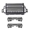 Compatible with Panasonic arc 5 Replacement Blades,Outer Foil and Inner Blade Set WES9032P,ES-LV65 Replacement Blades and Foil Fit for Panasonic ARC5 Electric Razor for Men. (Black1)