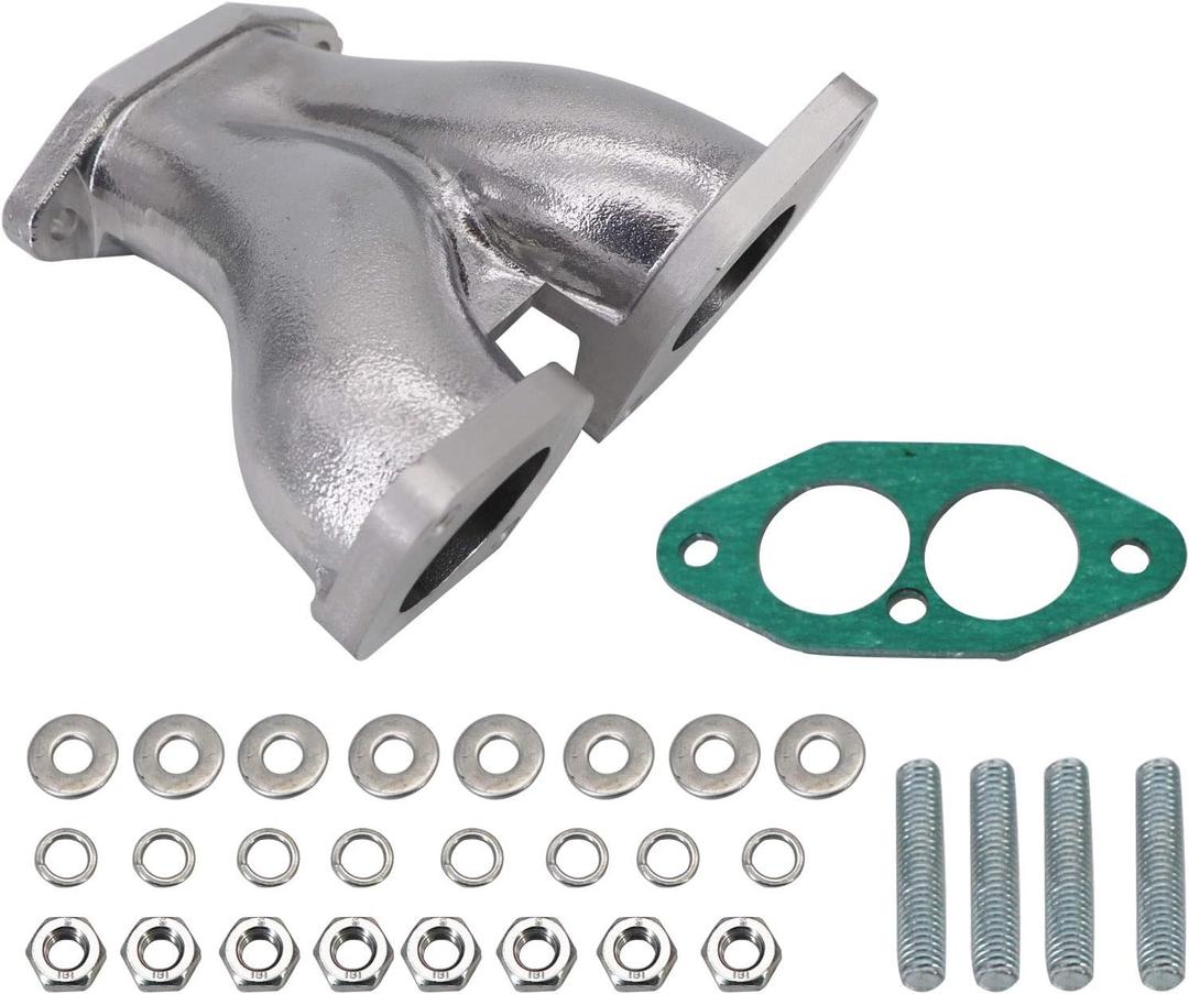 KIPA intake Manifold Replace for VW Type 1 Dual Port Bug Ghia Bus 40IDF 40 IDF Hmpx drla Carburetor, Fits For Volkswagen 1600 Based Engine With Dual Ports