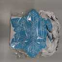 Kolldenn 12 Pcs Snowflake Party Favors Bags Glitter Small Wonderland Paper Winter Goodie Bags with Handle for Candy Treat Gift Winter Holiday Birthday Christmas Party Supplies