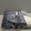 INFIIXSO Sherpa Throw Blanket for Couch - Super Soft & Warm Striped Fleece Blanket, Cozy Plush Fluffy Blanket All Season Use (Navy Blue, 50x60 Inches)