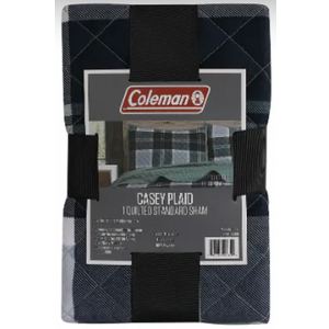 Coleman Plaid Quilted Standard Sham 20x26 in (51x66cm)
