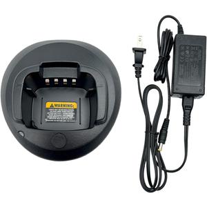 Nobrand PMLN5228 Rapid Charger for CP185 CP100D CP476 CP477 CP1660 CP1600 EP350 CP1300 CP180 CP160 CP165 CP145 CP140 Two-Way Radio Battery Charger, 1.2V Output