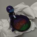 Ash Tray Cool Ashtrays for Cigarettes, Alien Fantasy Ashtray Decor for Home Office, Ornament Gift (Purple, ALIEN)