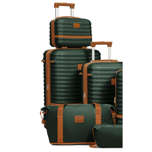 Joyway Luggage Set 4 Piece Suitcase Sets with Spinner Wheel,Hardside Expandable Travel Laggage with TSA Lock