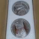 Vensovo 4 Inch Small Green Terracotta Plant Pots with Saucer - 6 Pack Clay Flowerpots with Drainage, Great for Indoor Outdoor Plants, Crafts, Wedding Favor