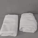 Curtains 52"x95", 2 Pack, White