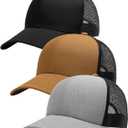 FURTALK Mens Trucker Hat Structured Mesh Baseball Cap Adjustable Classic Mens Hat