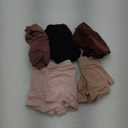 INNERSY Women's Soft & Thin No Show Modal Underwear Quick Dry Panties for Summer 5-Pack (Medium)