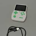 32 Bit Handheld Games for Kids Preloaded 139 Video Games, Portable Video Gaming Player with 3.0" IPS Screen and Rechargeable Battery, Mini Travel Games Electronic Gifts Toys for Boys Girls, White