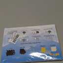 QOUBAI 32 Sets Hanukkah Suncatchers Craft Kit DIY Window Stained Glass Effect Chanukkah Paper Crafts for Home School Classroom Decoration Kid Birthday Gift Creative Art Project Activity Game