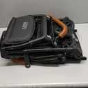 Lightweight Travel Stroller for Baby & Toddlers - Easy Fold & Compact Stroller for Airplane with Canopy, Storage Basket, Multi-Position Recline & Convenient One-Hand Fold, Travel Bag Included (Black)